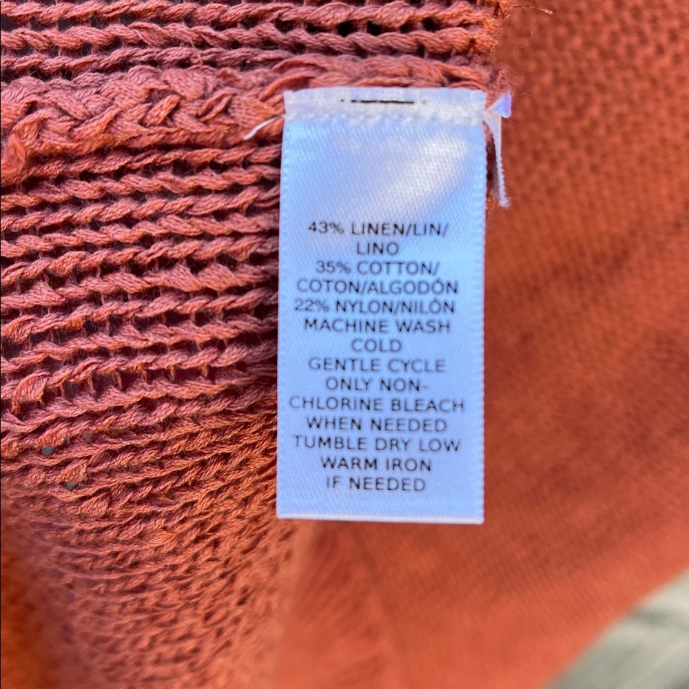Linen sweater vest🍁🍂 - Picture 6 of 8